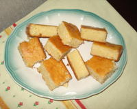 Bolo de aipim cozido tia Helena