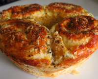 Rosca de queijo parmesão