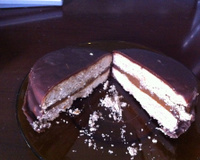 Alfajor de doce-de-leite à Laura