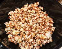 Pipoca doce de chocolate