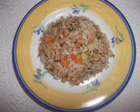 Risoto de atum light