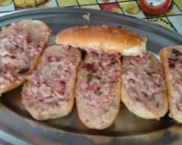 Pão de linguiça para churrasco