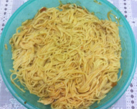 Macarrão de microondas - o verdadeiro