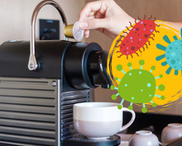 Tem bactéria nesse café! Aprenda de uma vez por todas a forma certa de higienizar sua cafeteira