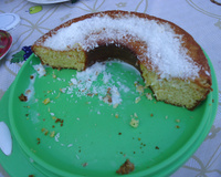 Bolo de milho de liquidificador cremoso