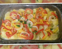 Filé de merluza de forno