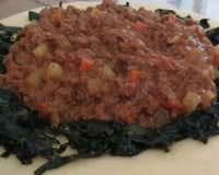 Polenta com ora-pro-nobis