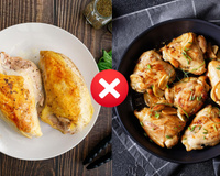 Nem peito, nem coxas: essa é a parte mais saudável do frango, segundo a ciência