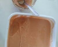 Mousse de goiaba feito com goiabada