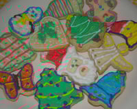 Bolachas de Natal decoradas