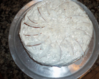 Bolo de coco e marshmallow