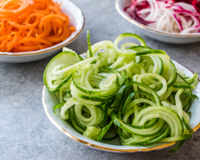 Espaguete de legumes: 4 formas de fazer macarrão sem massa