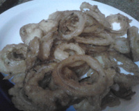 Anéis de cebola fácil