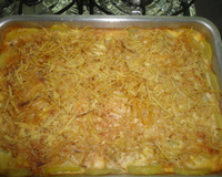 Torta de batata recheada
