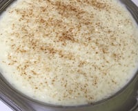 Arroz doce com leite condensado e coco