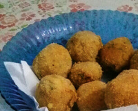 Falso bolinho de bacalhau