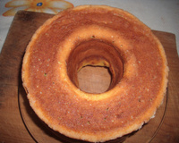 Pudim de cenoura com farinha de rosca