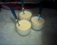 Mousse de leite em pó