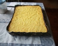 Bolo de fubá com queijo