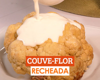 Couve-flor recheada 