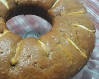 Bolo de maçã com canela