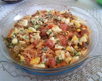 Macarrão com salsicha