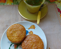 Bolo de fubá com erva doce