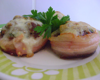 Medalhão de carne moída