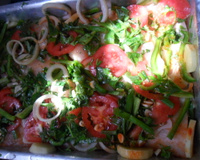 Filé de merluza à moda da Li