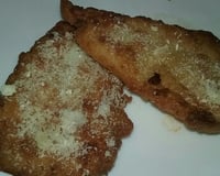 Frango empanado com maionese