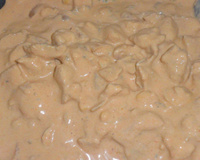 Estrogonofe de frango da Amanda