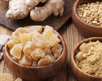 Balas de gengibre simples