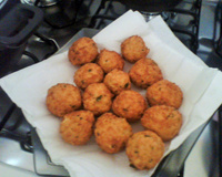 Bolinho de arroz tradicional