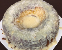 Bolo de abóbora com coco