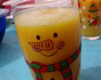 Suco de manga refrescante