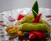 Panqueca verde nutritiva