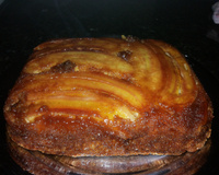 Torta de banana espumante