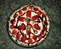 Bolo de morango da Eleide