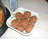 Cookies diet de aveia e chocolate