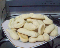 Biscoitos de polvilho salgado