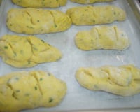 Pão de abóbora Cabotiã (abóbora  japonesa)