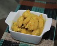 Frango ao molho de laranja e mostarda