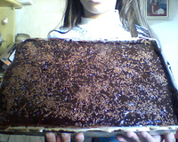 Calda de chocolate para bolos