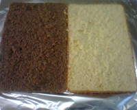 Bolo com dois recheios