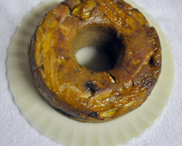 Bolo de banana de liquidificador