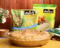 Torta de liquidificador de legumes