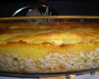 Escondidinho de frango com mandioquinha salsa