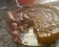 Bolo chocolate-chips