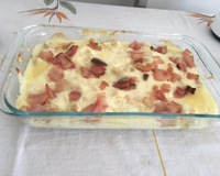 Filé de frango ao molho branco