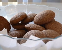 Biscoito de aveia e chocolate